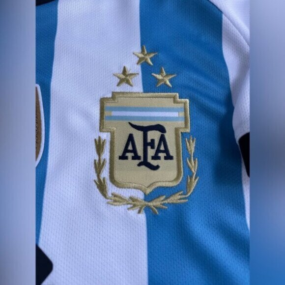 2022/23 Argentina kids soccer jersey youth Messi - Picture 4 of 11